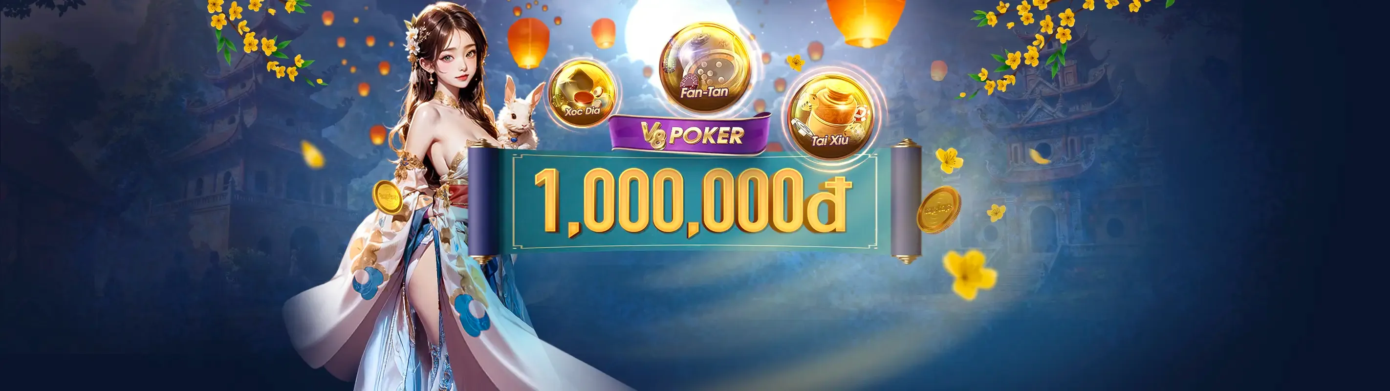 Bàn Baccarat sang trọng tại 9club Casino
